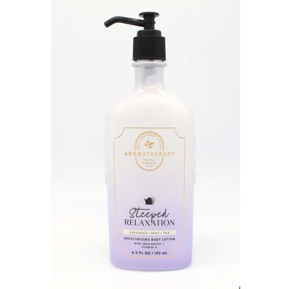 Bath and Body Works Steeped Relaxation Lavender Mint Tea Body Lotion‎ 6.5 oz